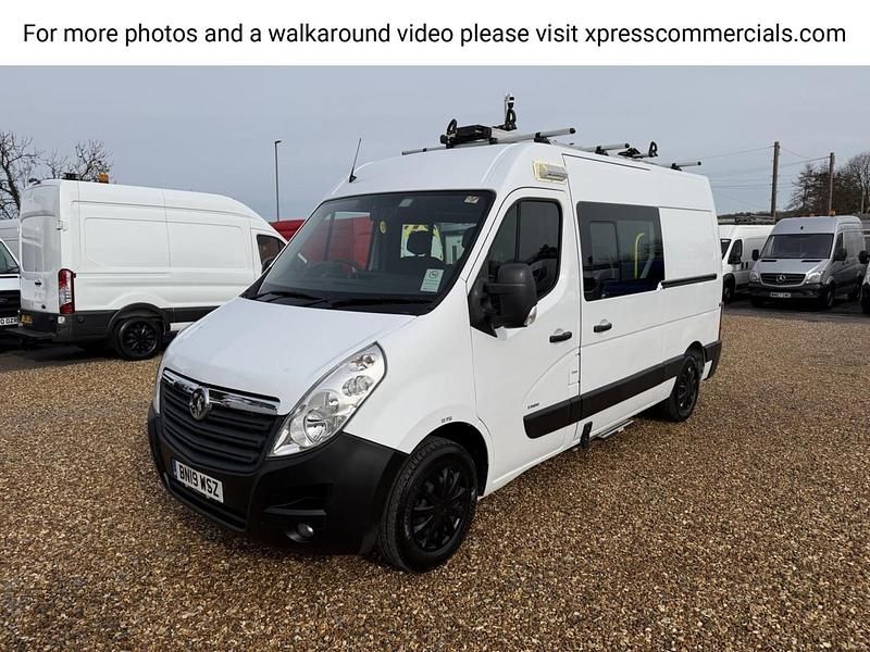 Used Vauxhall Movano 130 HP (95 kW) 2019 White MPV