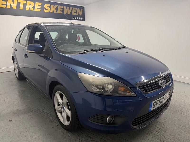 Used Ford Focus Zetec 2008 Blue Hatchback