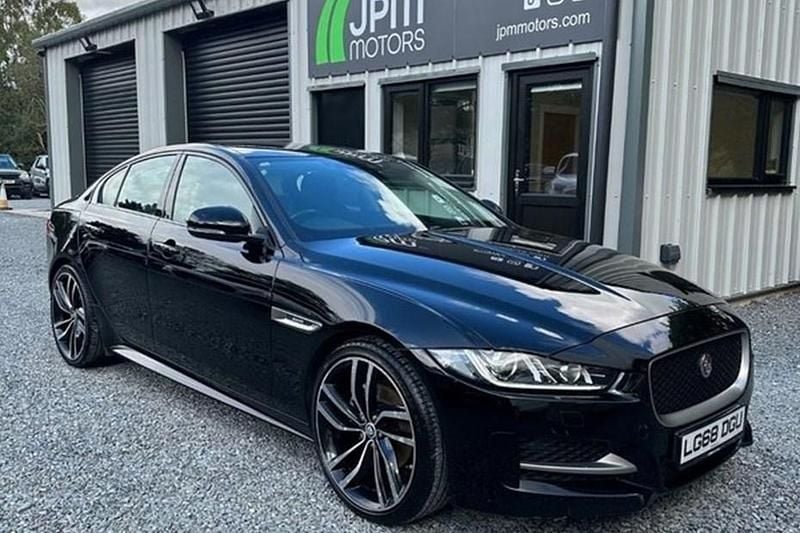 Black Used 2018 Jaguar XE R-Sport Sedan | £10,950 (Fair price) - Image 1/1