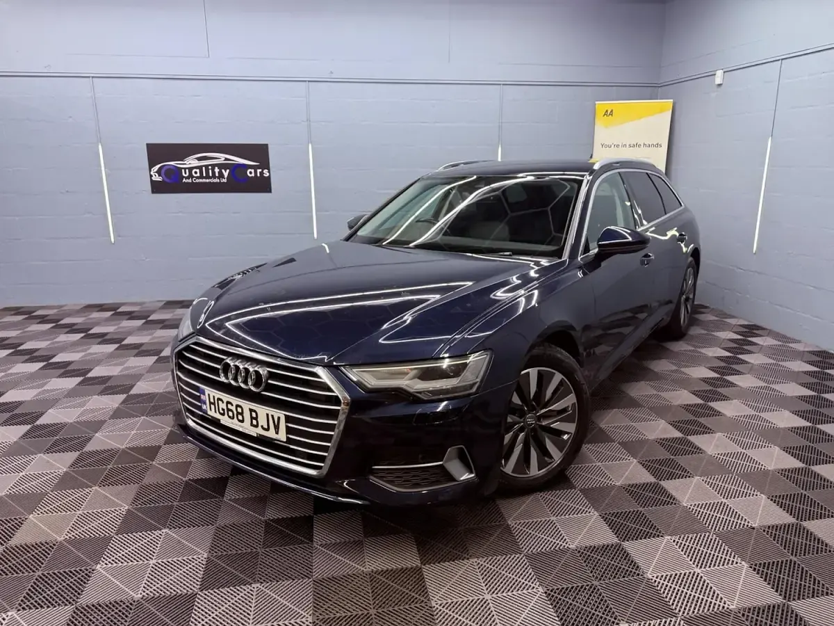 Used Audi A6 Sport 204 HP (150 kW) 2019 Blue Estate