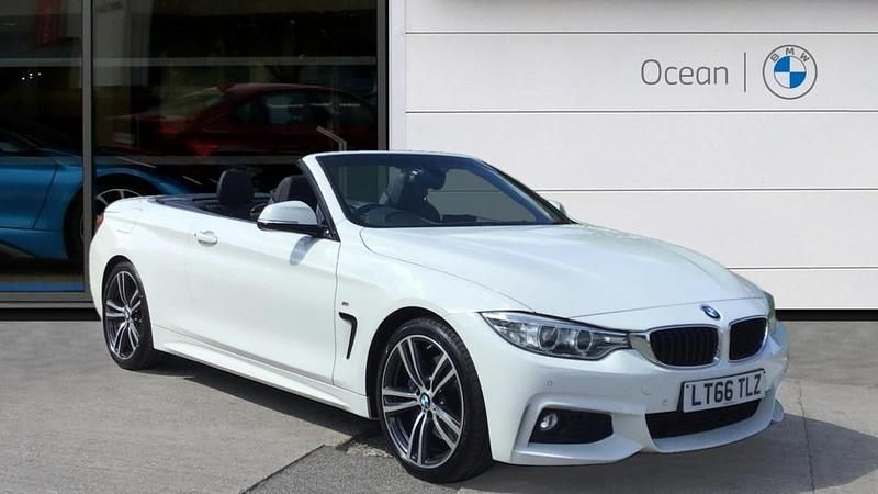 Used BMW 420 M Sport 187 HP (137 kW) 2016 White Cabriolet