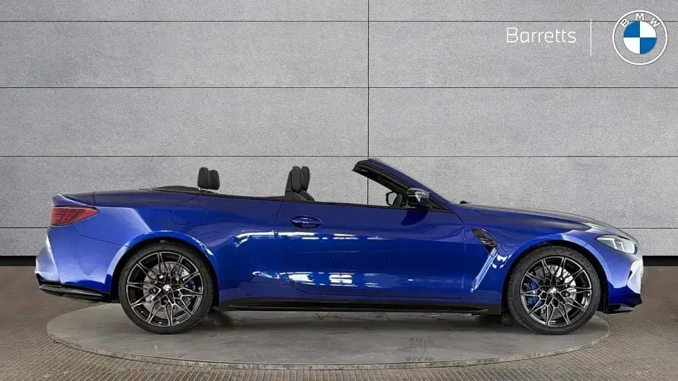Used BMW M4 Competition Edition 523 HP (384 kW) 2026 Blue Cabriolet