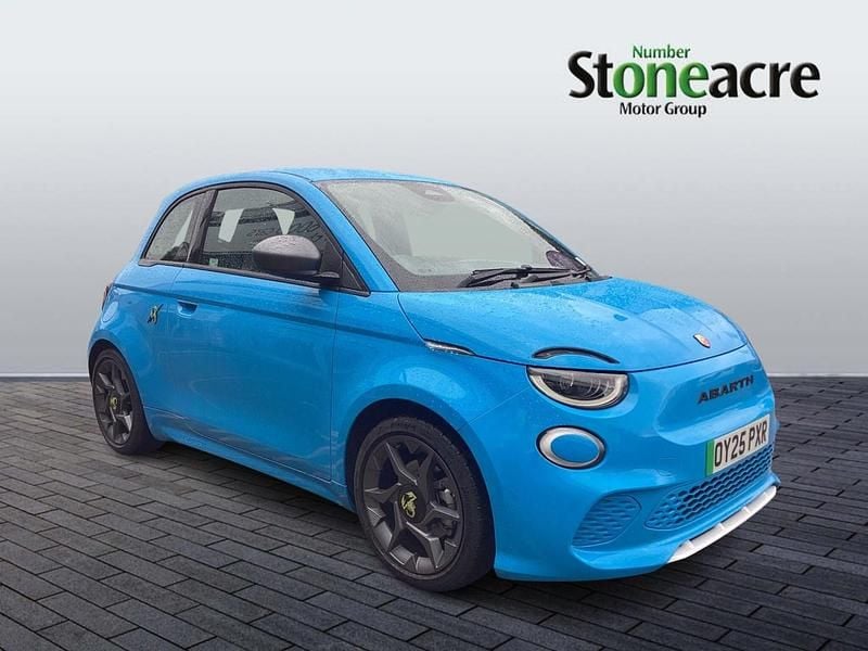 Blue Used 2025 Abarth 500e Hatchback | £23,499 (Fair price) - Image 1/4