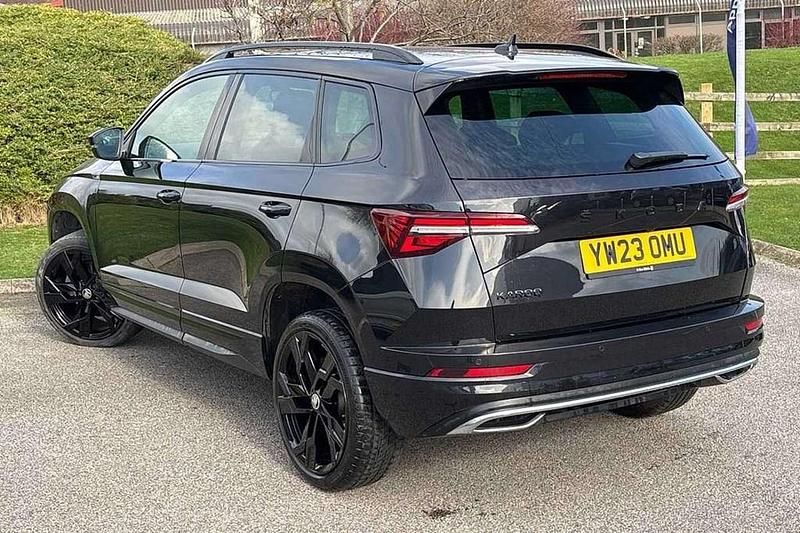 Used Skoda Karoq SportLine 150 HP (110 kW) 2023 Black magic pearl effect SUV