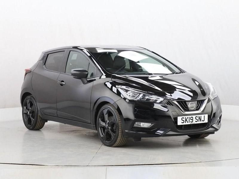 Used Nissan Micra S 100 HP (73 kW) 2019 Black Hatchback