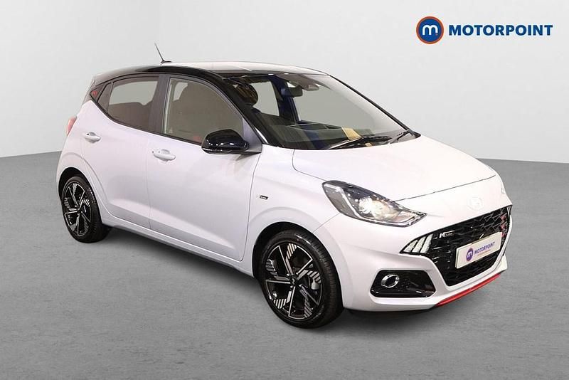 Grey New 2024 Hyundai i10 N Line Hatchback | £15,599 (Fair price) - Image 1/4
