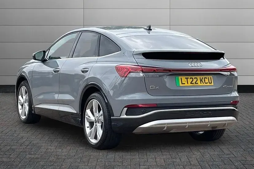 Used Audi Q4 Sportback e-tron S-Line 147 kW (201 HP) 2022 Grey SUV