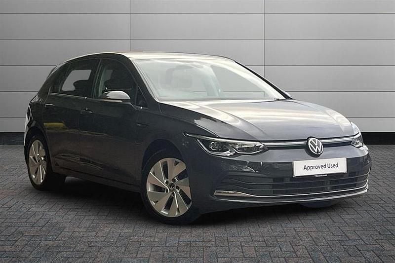 Urano grey Used 2022 VW Golf VIII Style Hatchback | £19,995 (Fair price) - Image 1/4