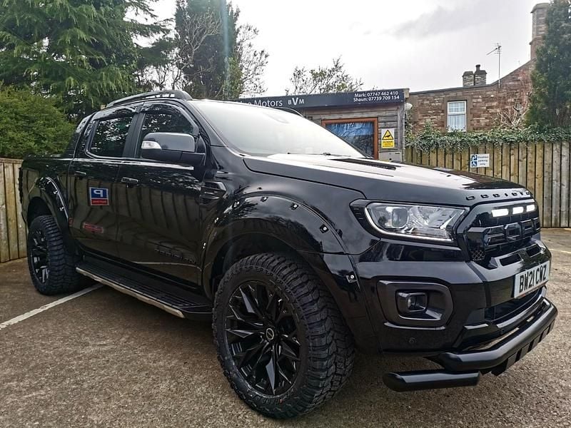 Used Ford Ranger Wildtrack 209 HP (153 kW) 2021 Black Pickup