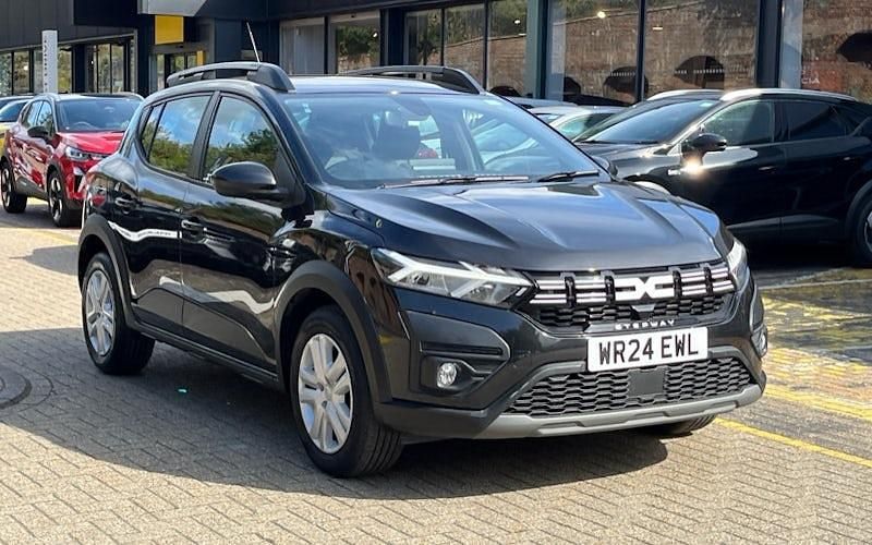 Black Used 2024 Dacia Sandero Expression Hatchback | £11,874 (Good price) - Image 1/4