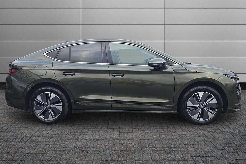 New Skoda Enyaq iV 210 kW (286 HP) 2025 Olive green metallic SUV