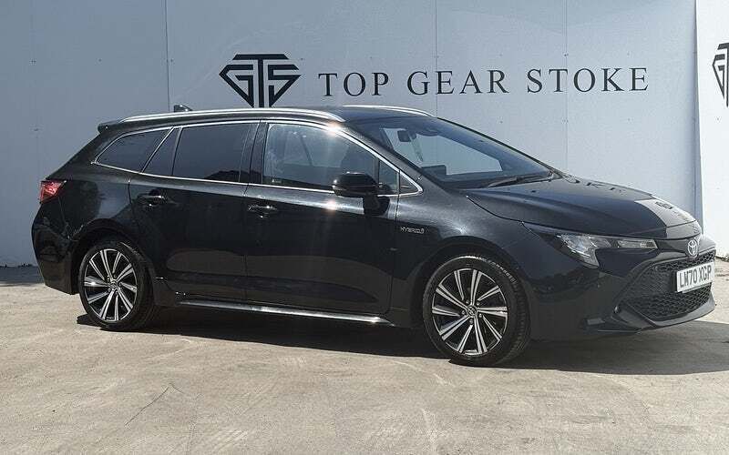 Black Used 2021 Toyota Corolla Design Estate | £15,295 (A bit pricey) - Image 1/4