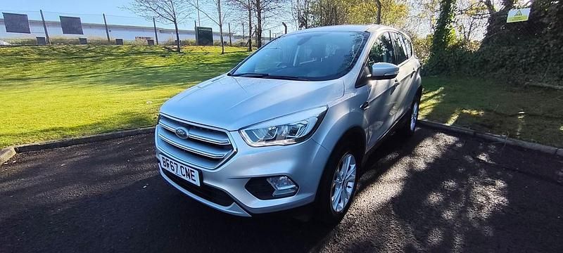 Used Ford Kuga Titanium 150 HP (110 kW) 2017 Silver SUV