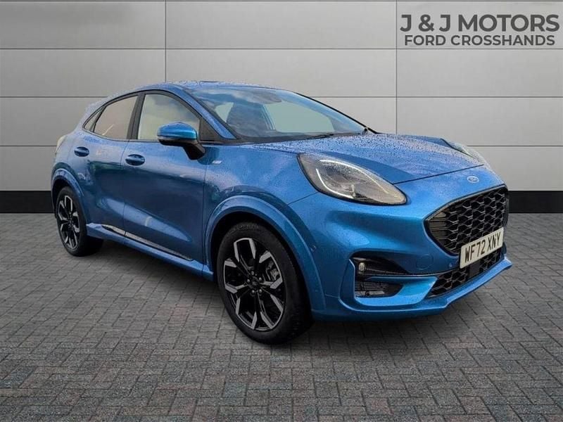Blue Used 2022 Ford Puma ST-Line X Hatchback | £17,495 (Fair price) - Image 1/4