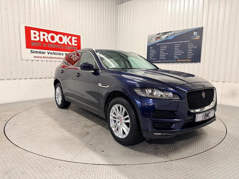 Used Jaguar F-Pace Portfolio 180 HP (132 kW) 2016 Blue SUV