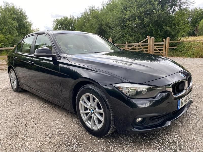 Black Used 2016 BMW 320 Efficient Dynamics Sedan | £7,990 (Good price) - Image 1/4