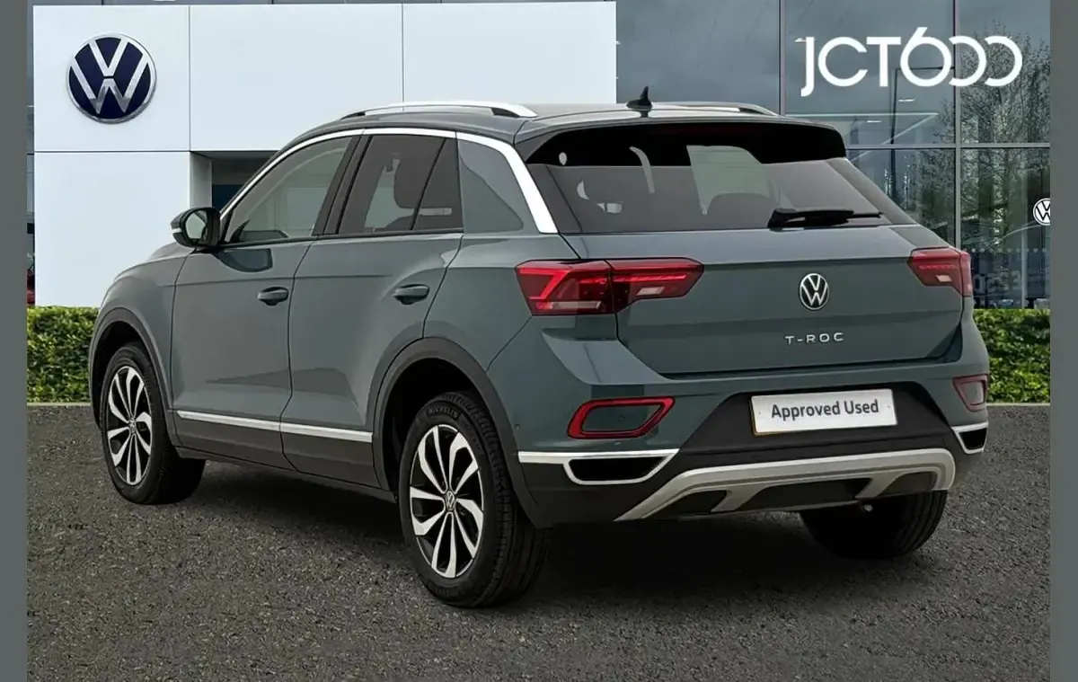 Used VW T-Roc Style 150 HP (110 kW) 2022 Blue SUV