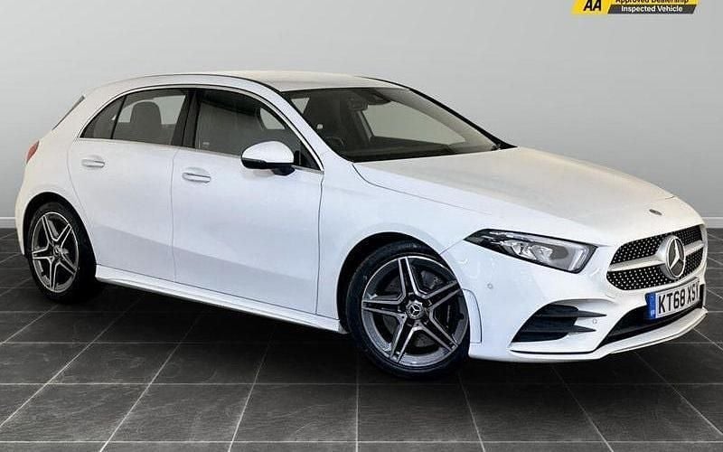 White Used 2019 Mercedes A250 AMG Line Premium Hatchback | £17,495 (Good price) - Image 1/2
