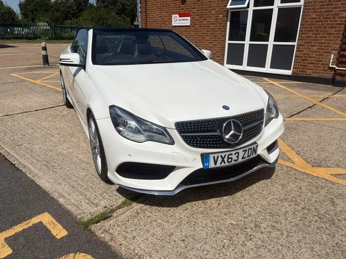 Used Mercedes E350 AMG 2013 White Cabriolet
