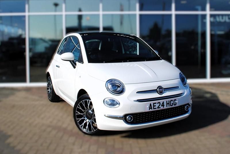 White New 2024 Fiat 500 Hatchback | £14,998 (Fair price) - Image 1/4