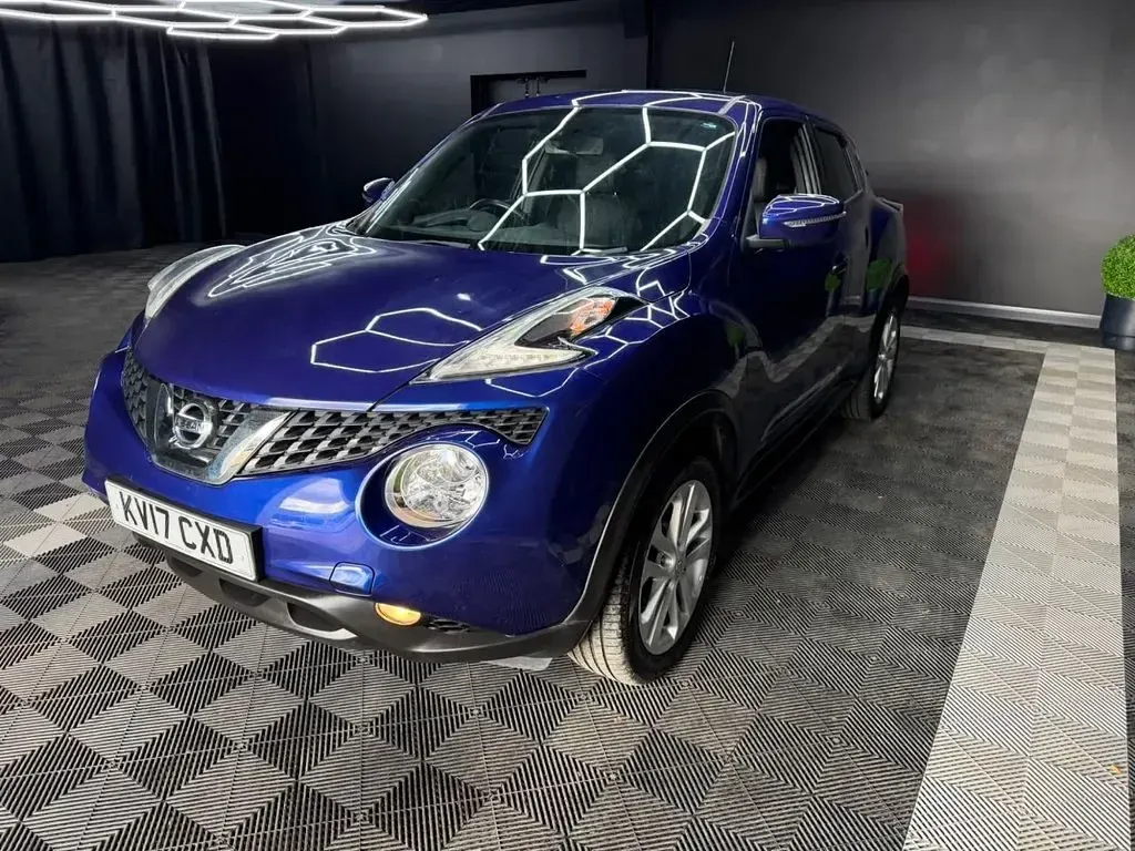 Used Nissan Juke N-Connecta 115 HP (84 kW) 2017 Blue SUV