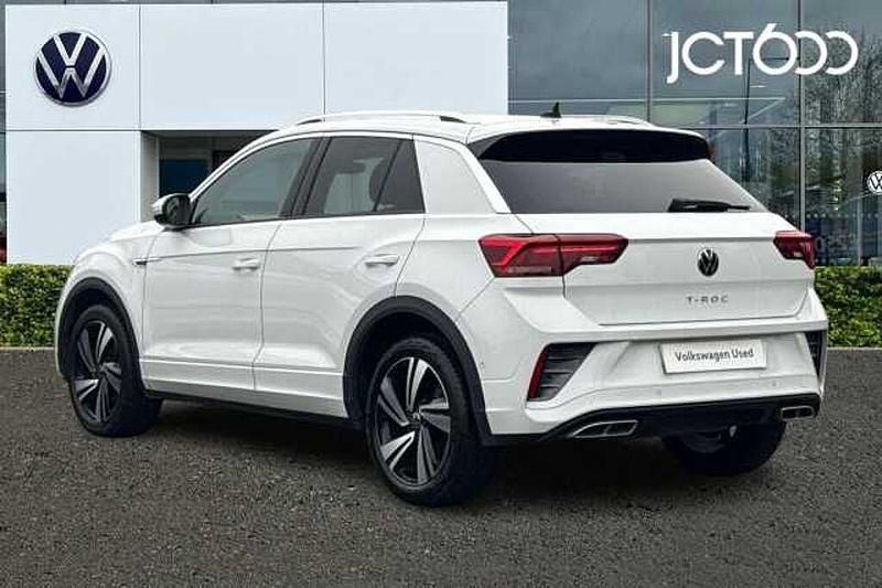 Used VW T-Roc R-line 150 HP (110 kW) 2022 White SUV