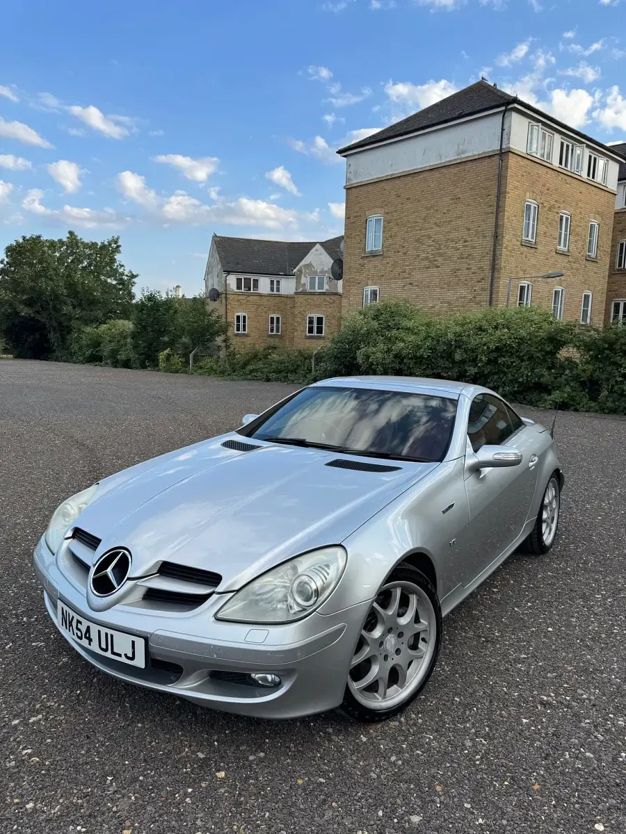 Used Mercedes SLK350 2005 Silver Cabriolet