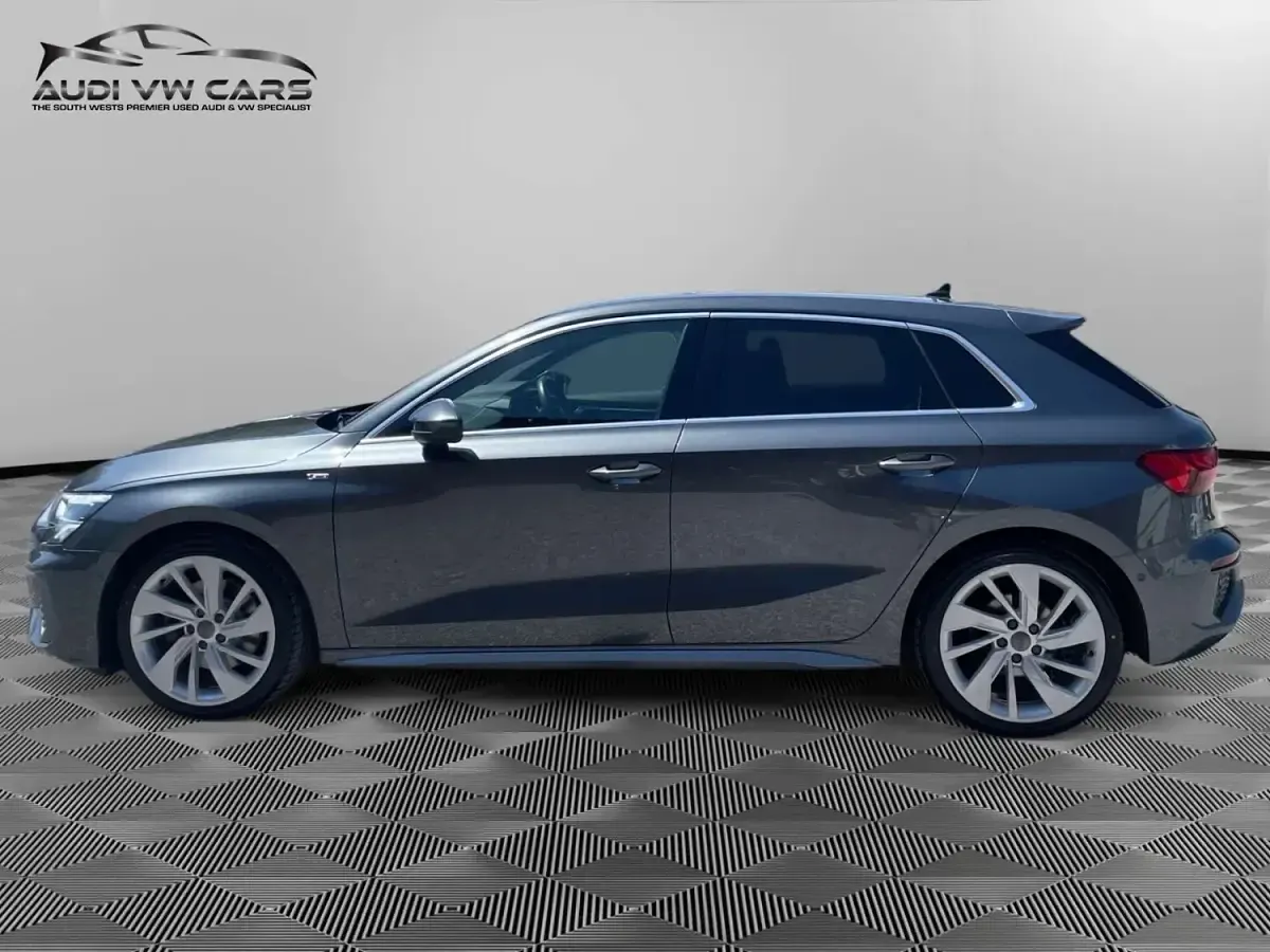 Used Audi A3 Sportback S-Line 150 HP (110 kW) 2020 Grey Hatchback