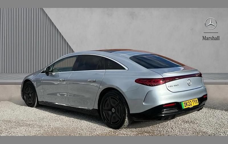 Used Mercedes EQS450+ AMG line 241 kW (328 HP) 2022 Silver Sedan