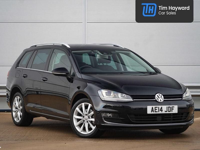 Black Used 2014 VW Golf VII GT Estate | £9,990 (Fair price) - Image 1/4