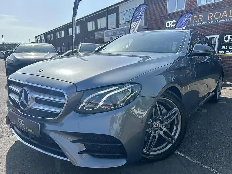 Used Mercedes E200 AMG line 184 HP (135 kW) 2019 Grey Sedan