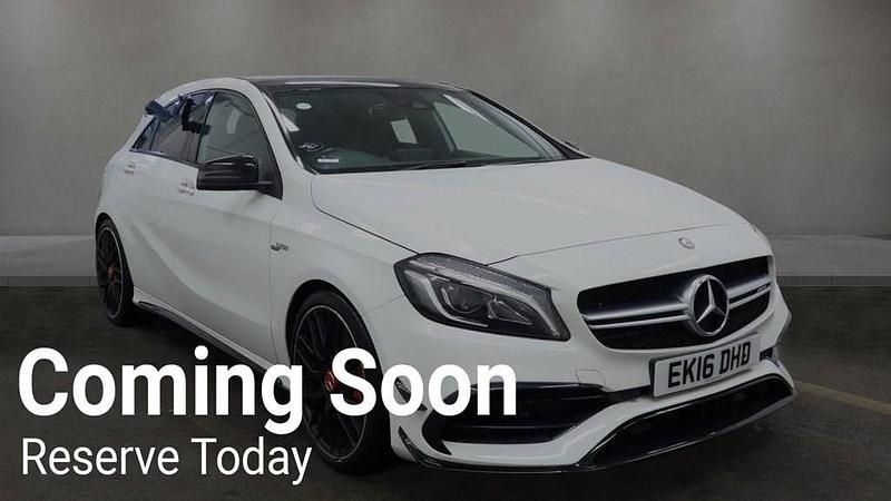 White Used 2016 Mercedes A45 AMG Premium Hatchback | £17,995 (Fair price) - Image 1/4