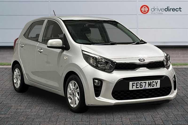 Used Kia Picanto 83 HP (61 kW) 2017 Silver Hatchback