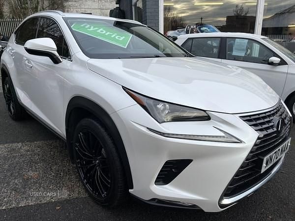 White Used 2020 Lexus NX300h SUV | £21,200 (Fair price) - Image 1/4