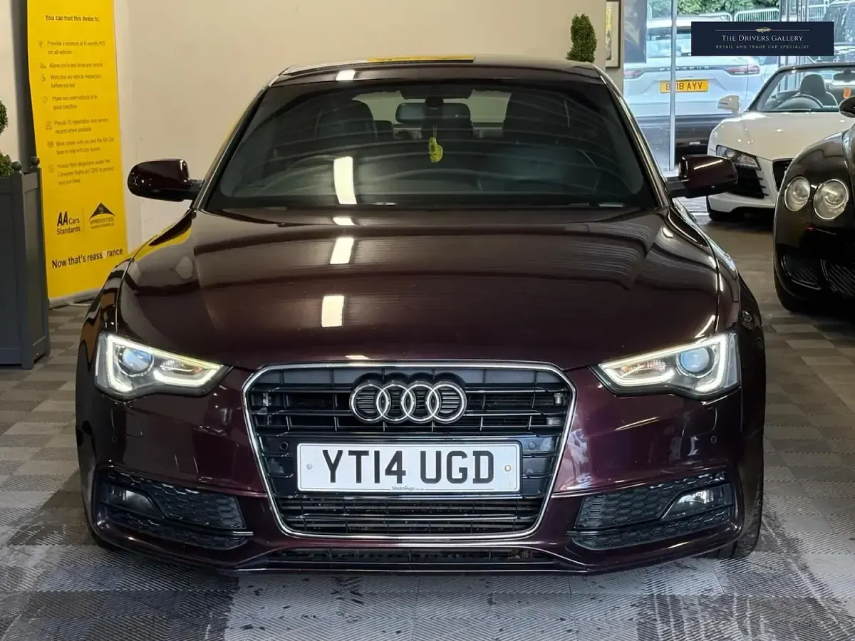 Used Audi A5 S-Line 2014 Red Coupe