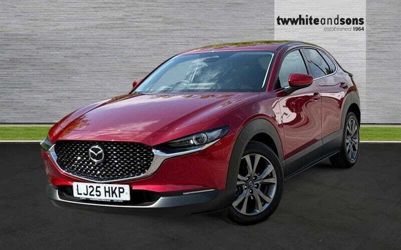 Red New 2025 Mazda CX-30 Exclusive-Line SUV | £28,950 (Expensive) - Image 1/4