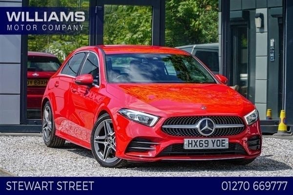 Grey Used 2019 Mercedes A180 AMG line Sedan | £15,990 (Fair price) - Image 1/1