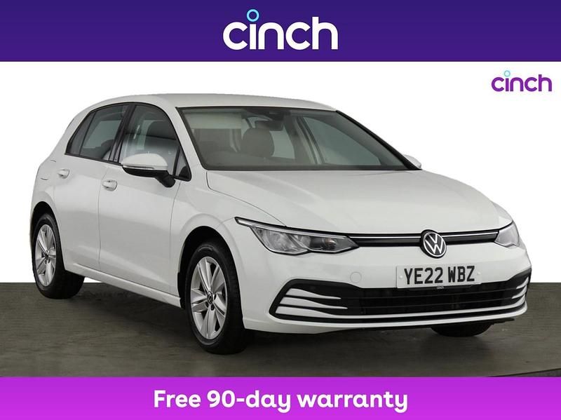 White Used 2022 VW Golf VIII Life Hatchback | £15,929 (Super price) - Image 1/3