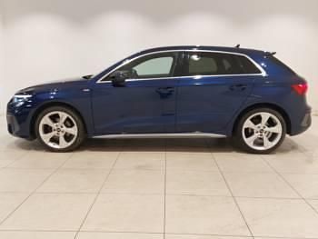 Used Audi A3 S-Line 110 HP (80 kW) 2023 Blue Sedan