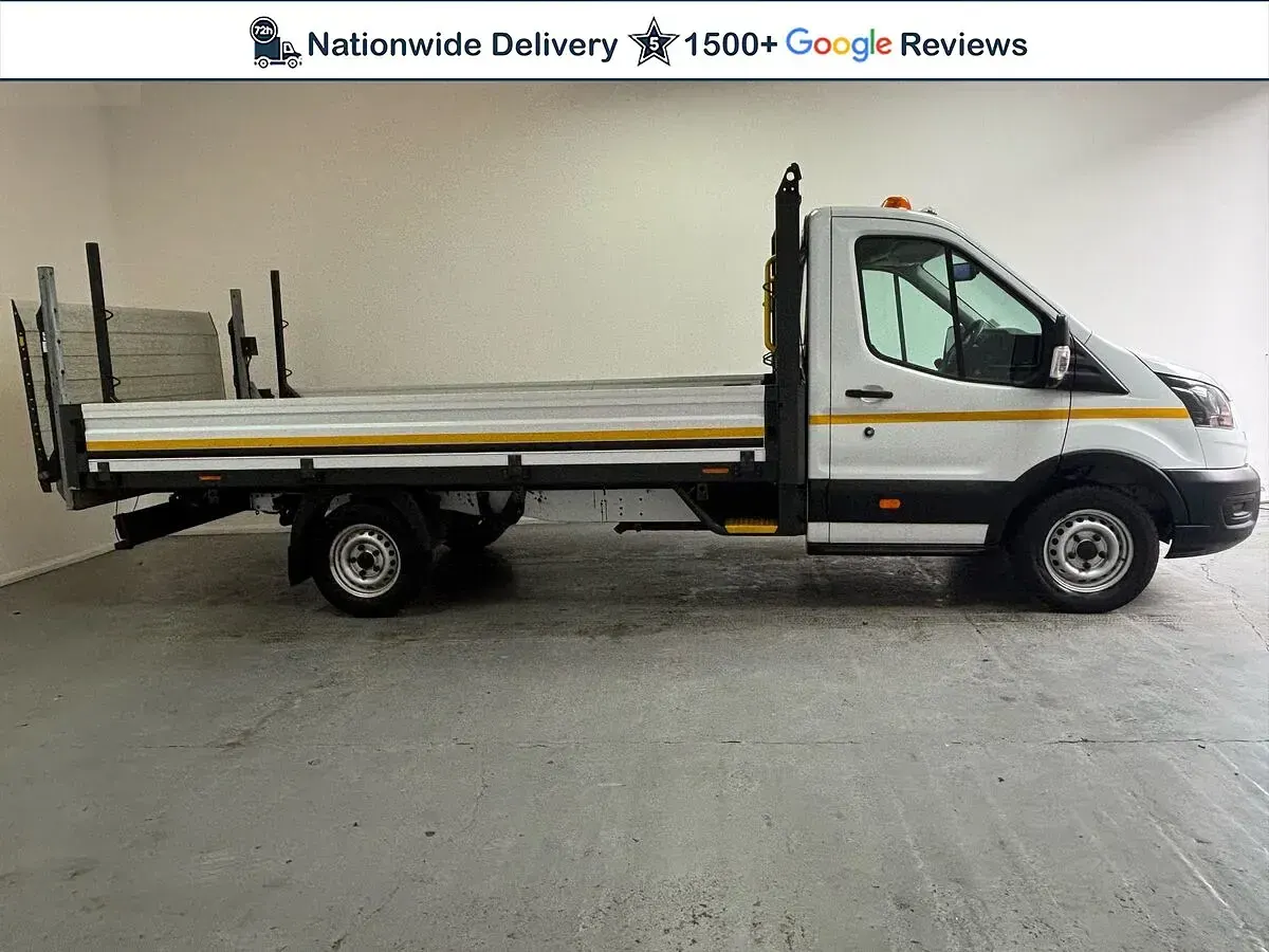 Used Ford Transit S 130 HP (95 kW) 2023 White Cabriolet