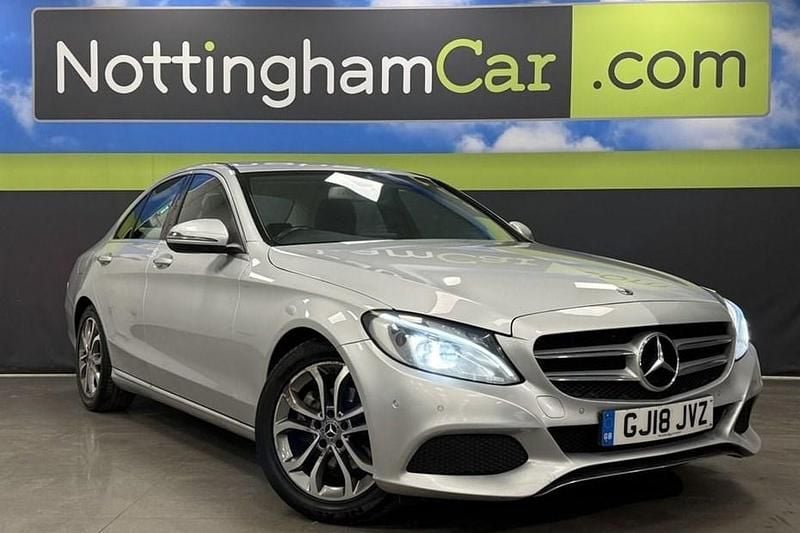 Silver Used 2018 Mercedes C220 Sedan | £7,695 (Good price) - Image 1/1