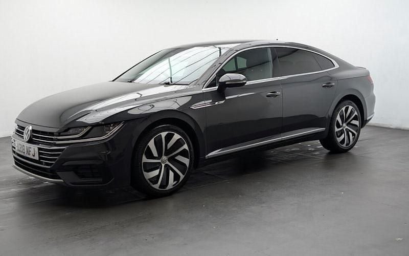 Used VW Arteon R-line 150 HP (110 kW) 2018 Grey Hatchback