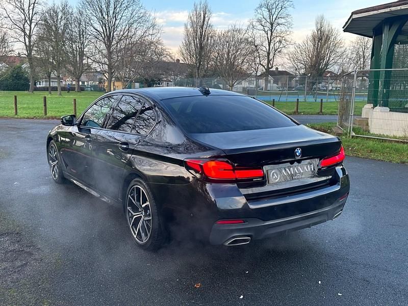 Used BMW 520 M Sport 2021 Black Sedan