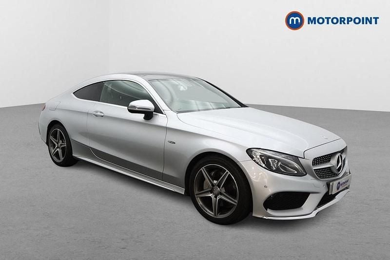 Silver Used 2016 Mercedes C220 AMG Line Premium Coupe | £16,749 (A bit pricey) - Image 1/4