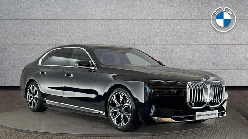 Black Used 2023 BMW i7 Comfort Edition Sedan | £62,990 (Super price) - Image 1/4