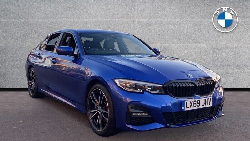 Blue Used 2019 BMW 330e M Sport | £21,265 - Image 1/4