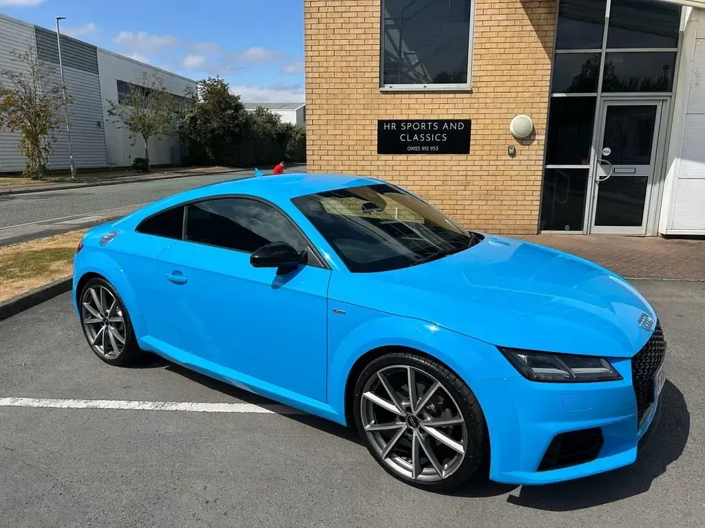 Used Audi TT Black Edition 2018 Blue Coupe