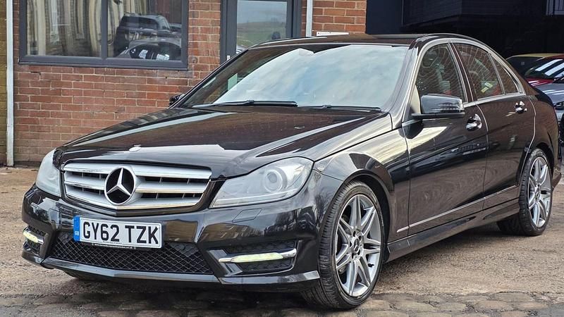 Used Mercedes C250 AMG 2012 Black Sedan
