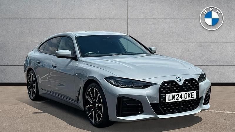Grey Used 2024 BMW 420 Gran Coupé M Sport Coupe | £34,500 (Good price) - Image 1/4