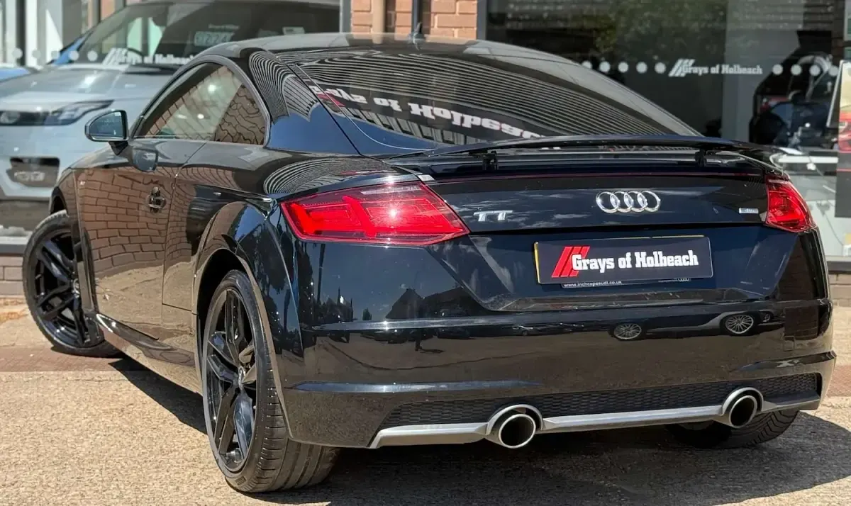 Used Audi TT S-Line 184 HP (135 kW) 2015 Black Coupe